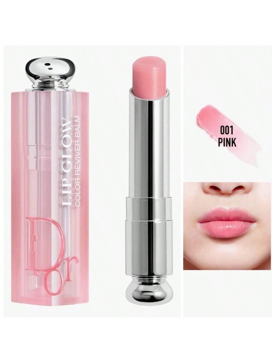 Addict Lip Glow Lip Balm 001 Pink 3.2g, Holiday Gifts-Halloween