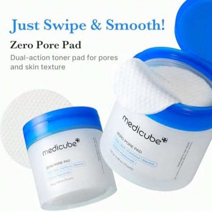 Affordable Value Trio For Pore & Texture Care: Zero Pore Pads 2.0 And Zero Exosome Shot 7,500 PPM Spicule Facial Serum And Collagen Jelly Cream