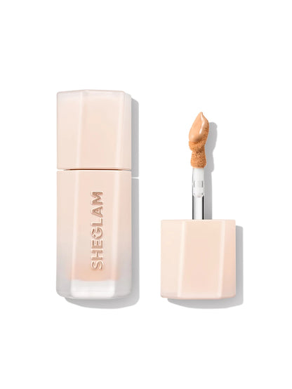 SHEGLAM Hideaway Full-Coverage Concealer-Nude Color Corrector Brightener And Highlighter Brand Beauty Cosmetic Makeup For Women And Girls
