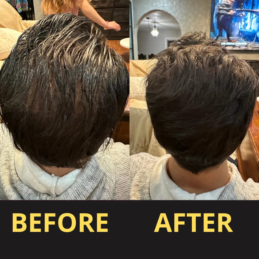 Hair Concealer before and after result
