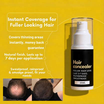 Hair Concealer – Waterproof 3–7 days.