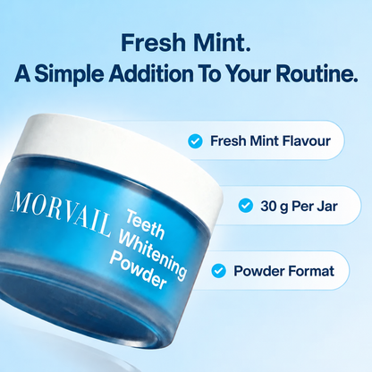 MORVAIL Fresh Mint Teeth Whitening Powder — image 2